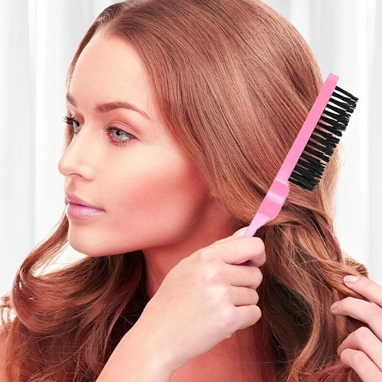 Brosse cheveux compacte pour sac à main